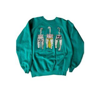 Ugly Cat Sweatshirt 80's Aspen